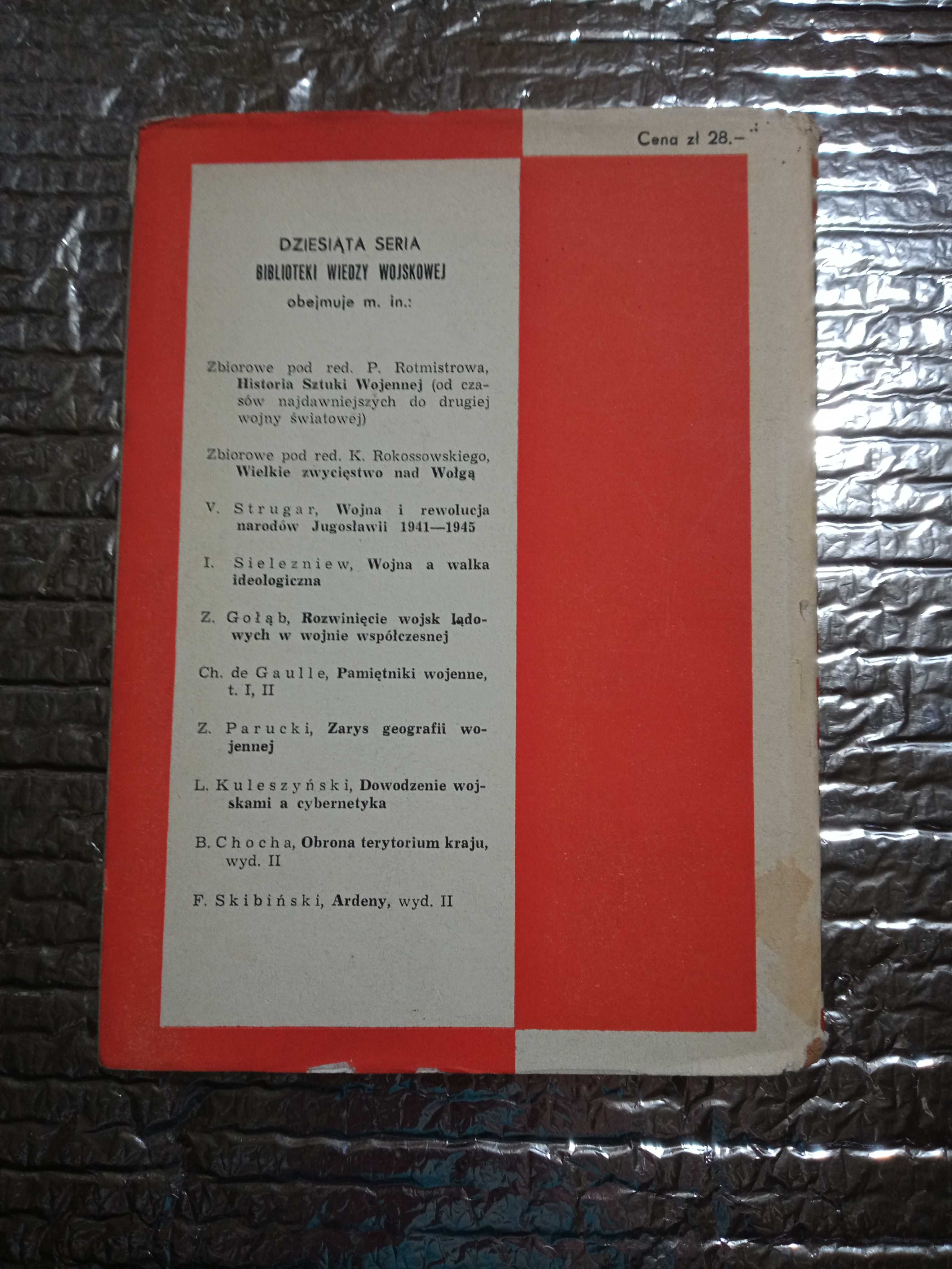 Ardeny.Franciszek Skibiński.1967r.z mapami.Jak nowa.