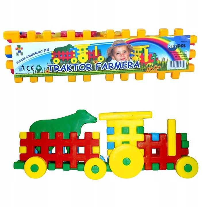 TRAKTOR FARMERA - Klocki Konstrukcyjne