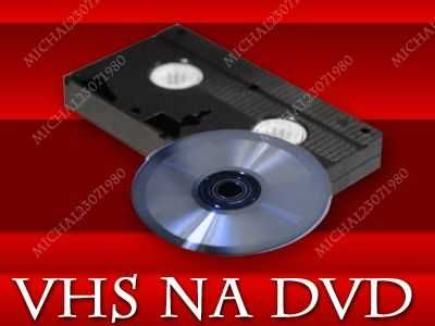 Przegrywanie digitalizacja kaset VHS na płyty DVD USB pendrive HDD