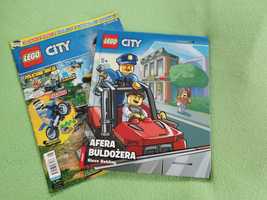 Książka LEGO City Afera buldożera+gazetka 04/2018