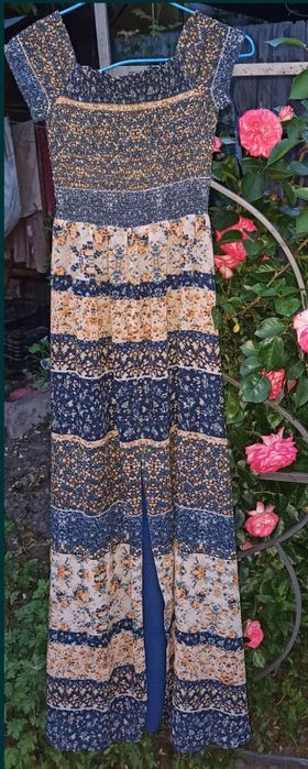 Женский сарафан . Платье в пол . Платье