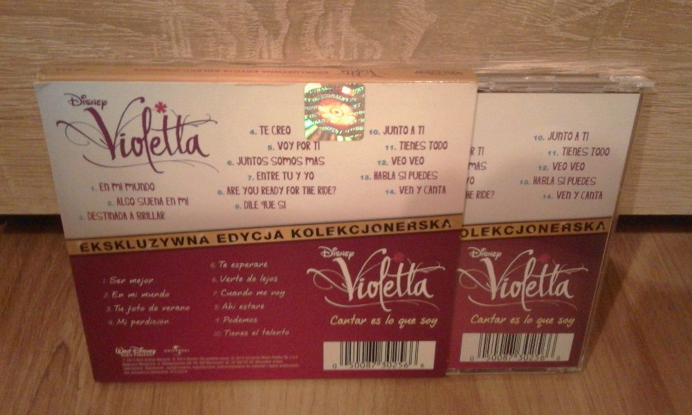 Violetta płyty CD x 2 , muzyka Cantar Es Lo Que Soy Kolekcjonerska