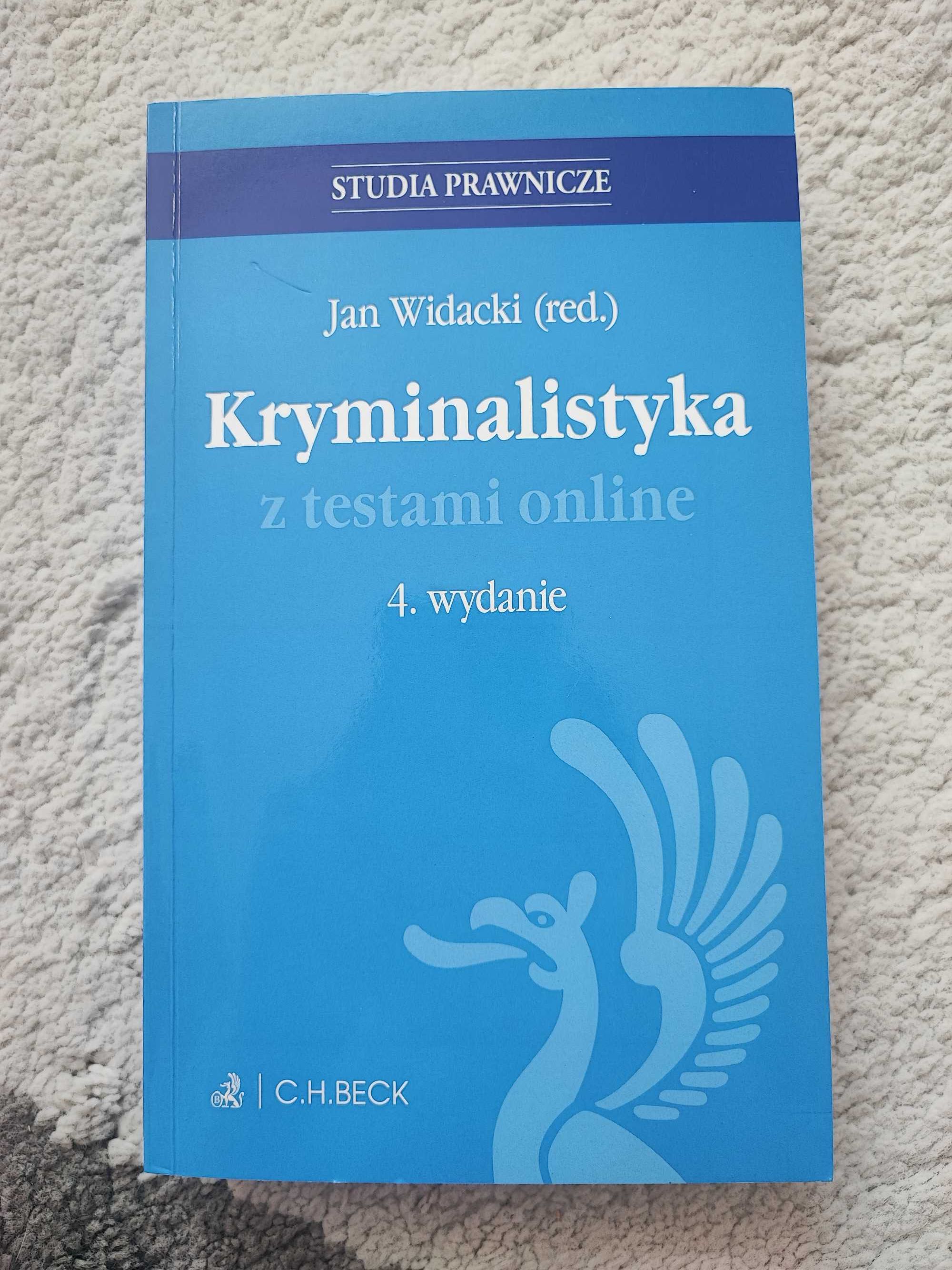 Kryminalistyka Jan Widacki