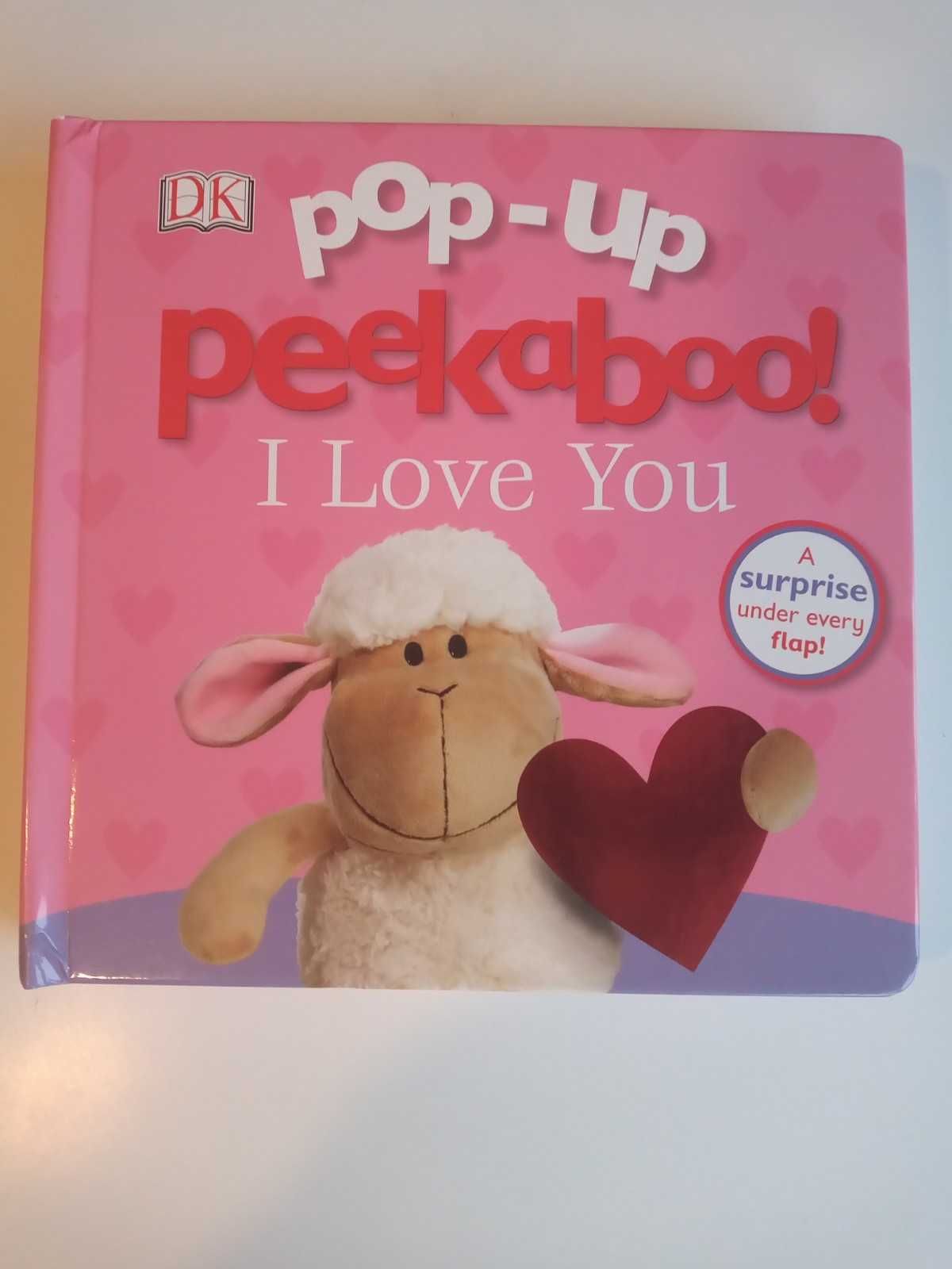 Książki z wyskakującymi obrazkami, angielski, Pop Up Peekaboo!