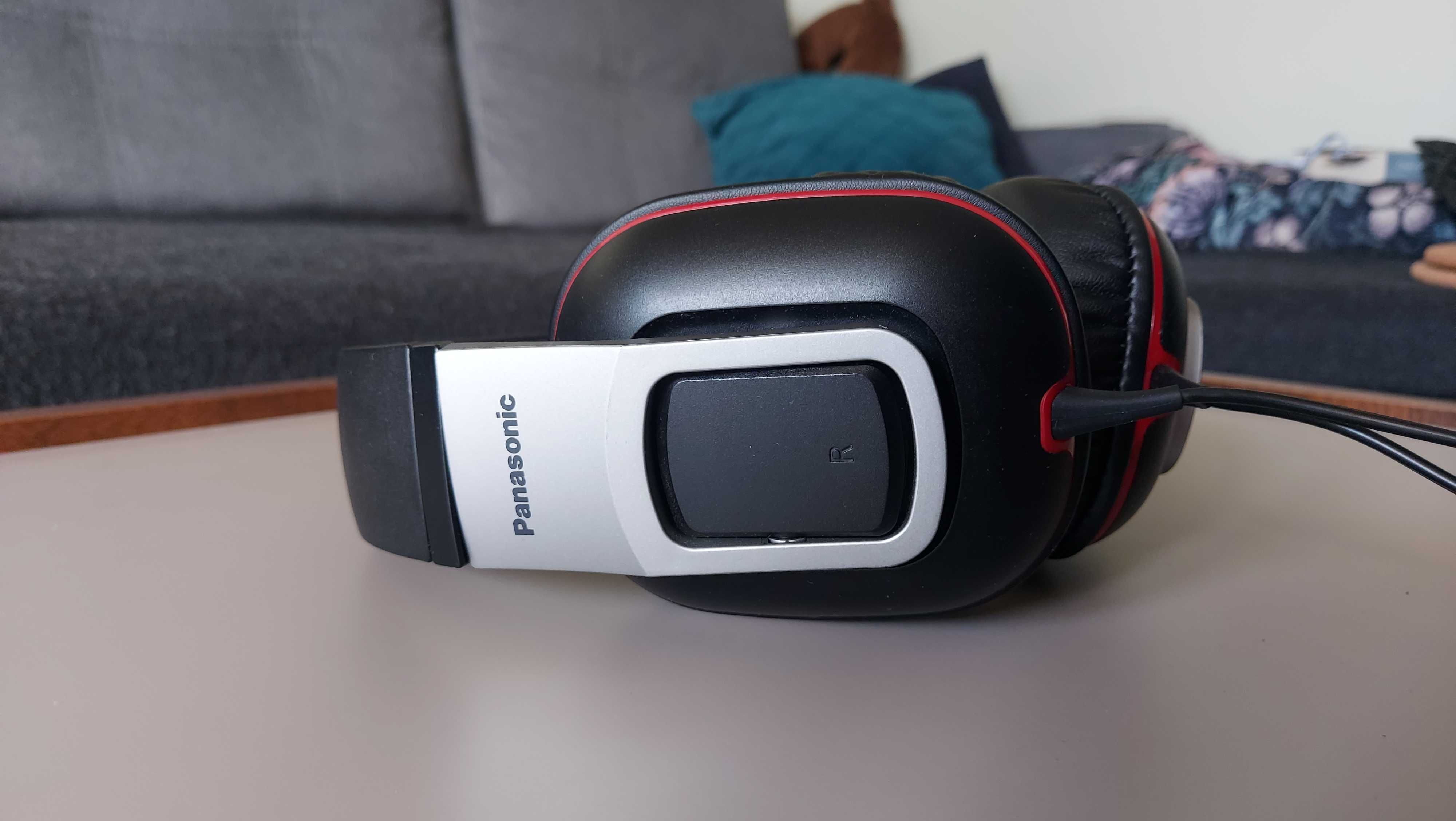 Słuchawki przewodowe Panasonic RP HT-460 - nowe pady