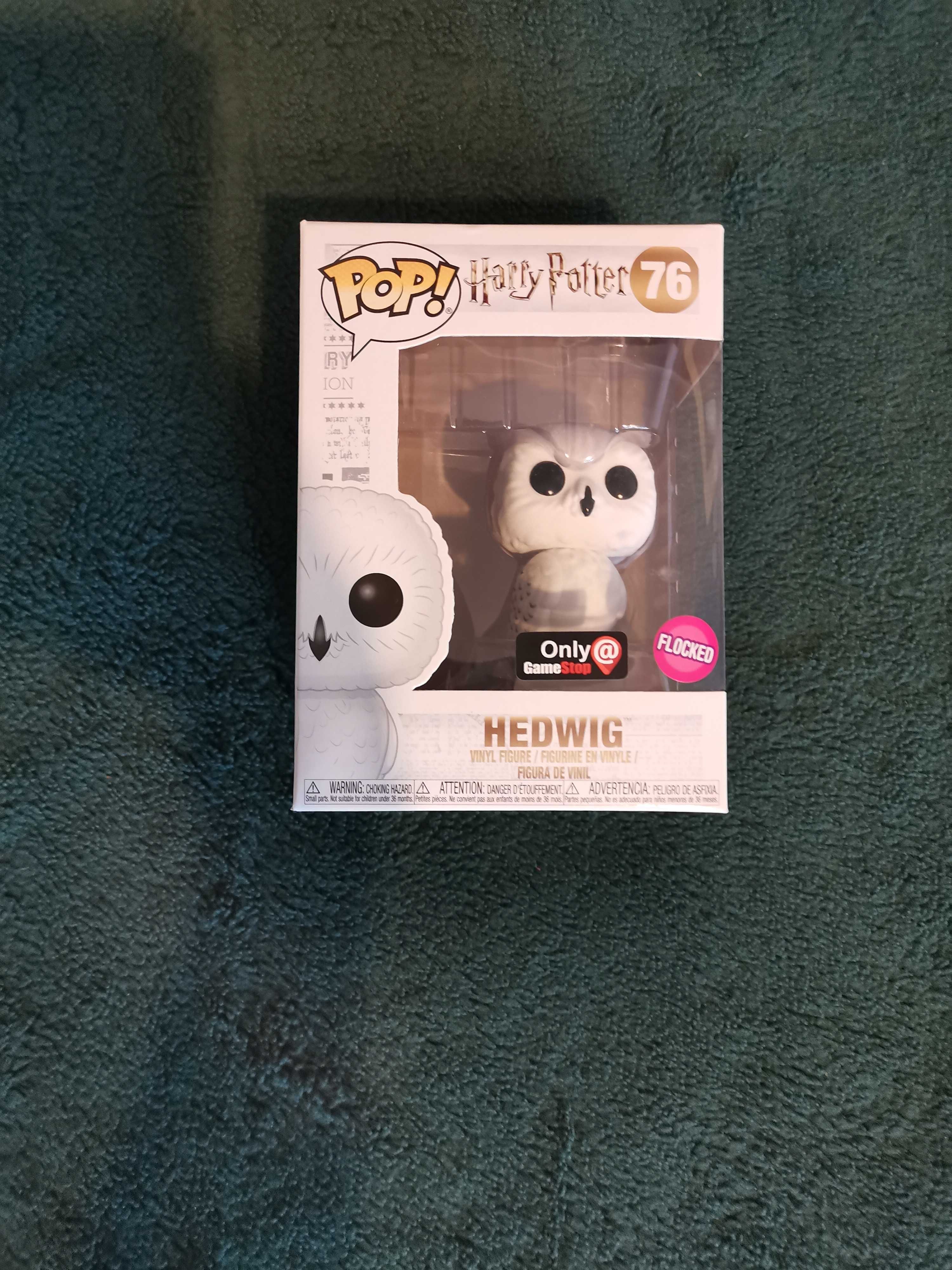 Funko Pop Harry Potter #76 Hedwig FLOCKED GameStop