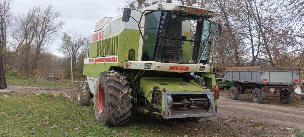 Claas mega  218 комбайн