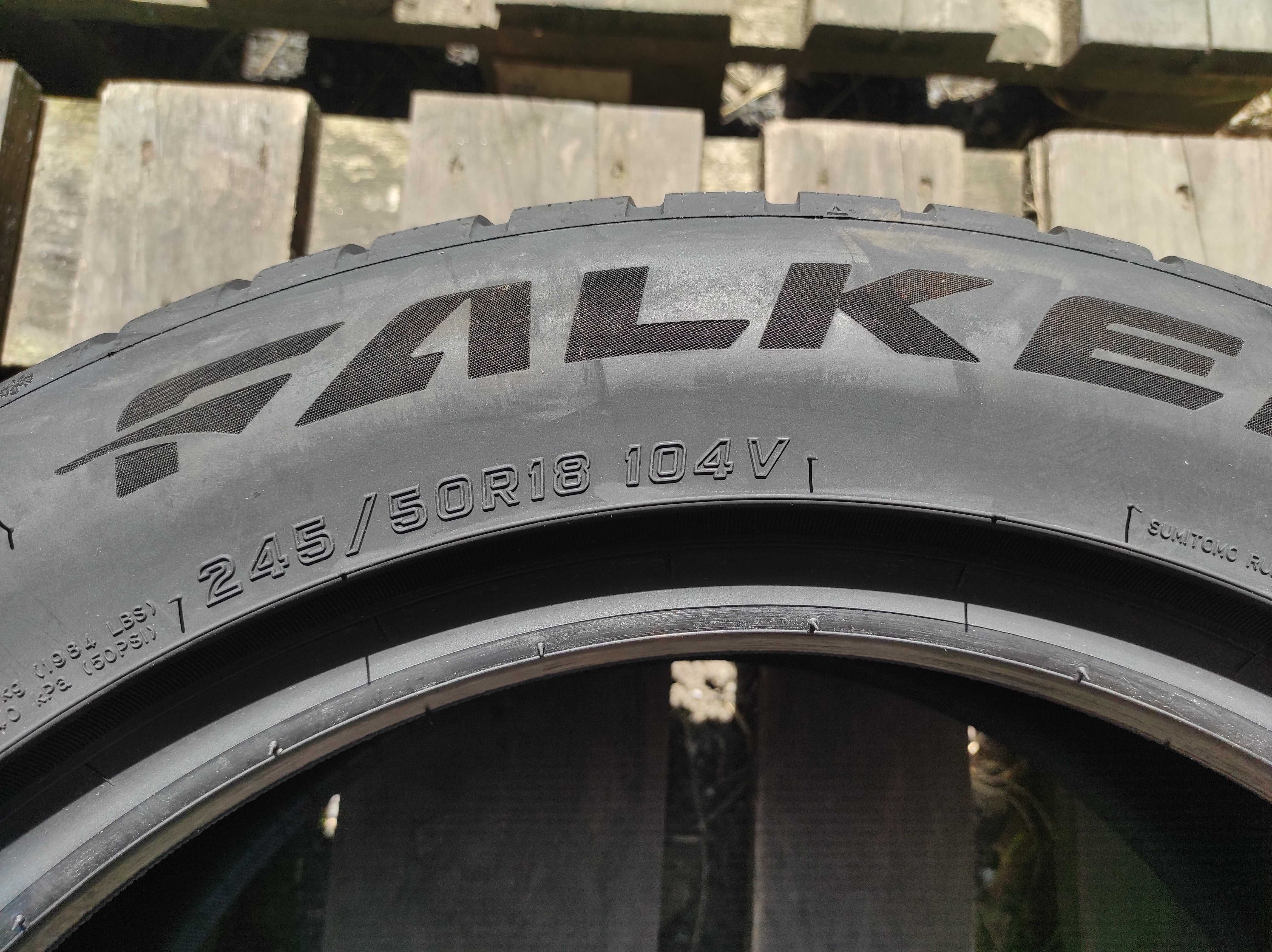 NOWE zimowe 4szt 245/50 R18 Falken Eurowinter HS02PRO MONTAŻ WYSYŁKA