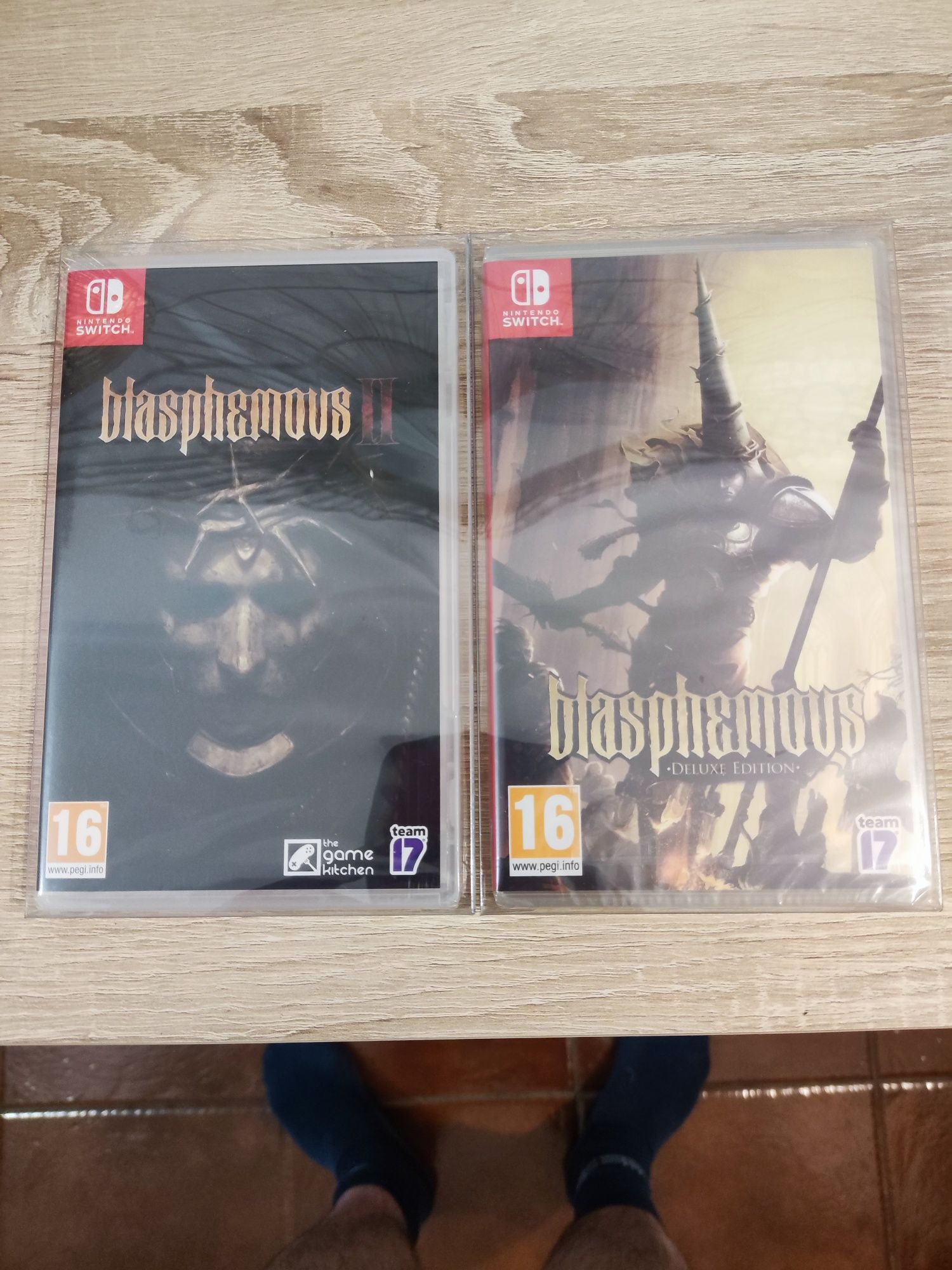 Pack blasphemous nintendo switch selados
