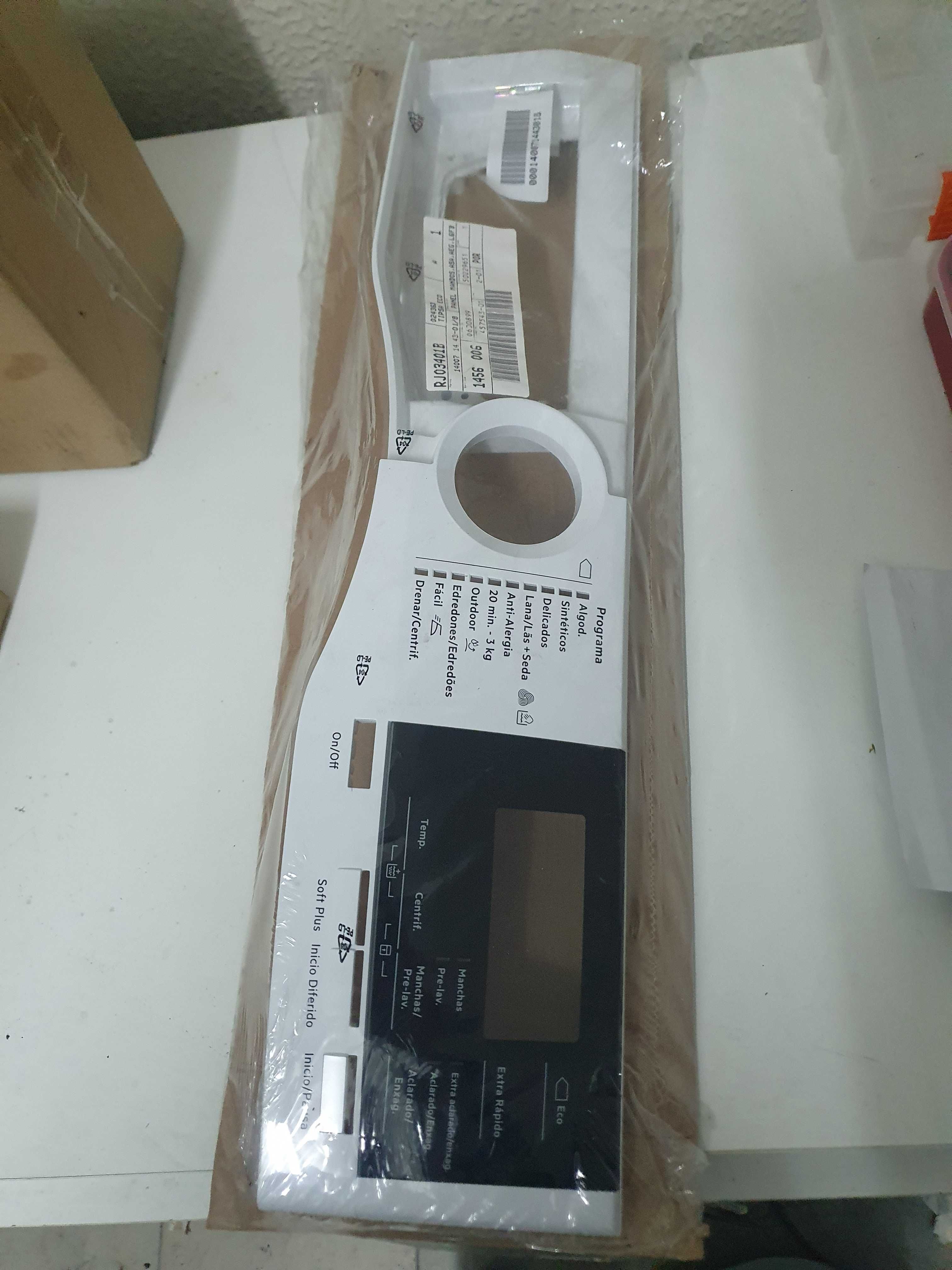 Painel de comandos para máquina de secar roupa AEG