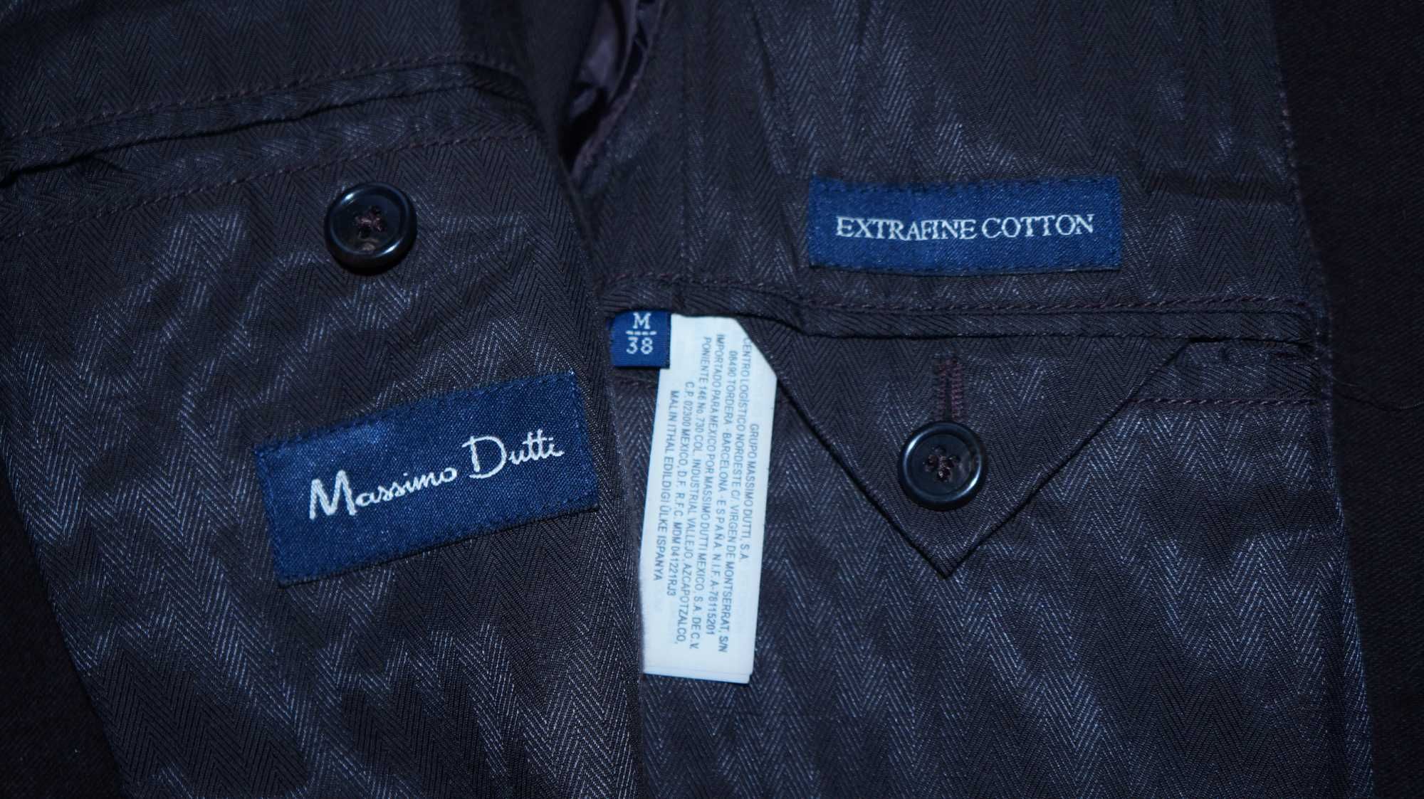 Marynarka Safari Massimo Dutti Rozmiar M/38 Kolor Brąz Głęboki