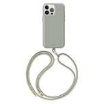 UNIQ etui Coehl Creme iPhone 15 Pro 6.1"Magnetic Charging szałwia