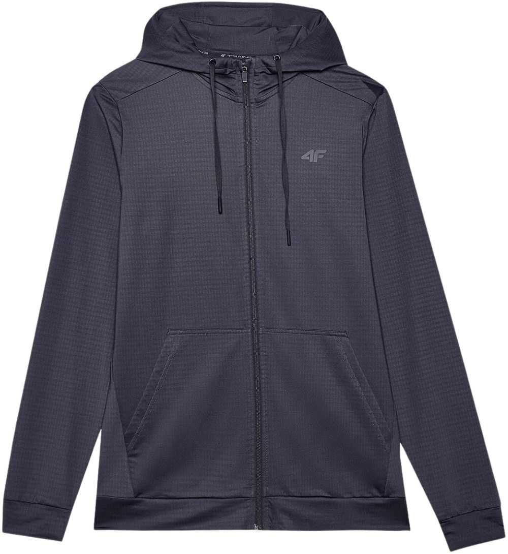 Bluza treningowa rozpinana z kapturem męska 4F: różne rozmiary