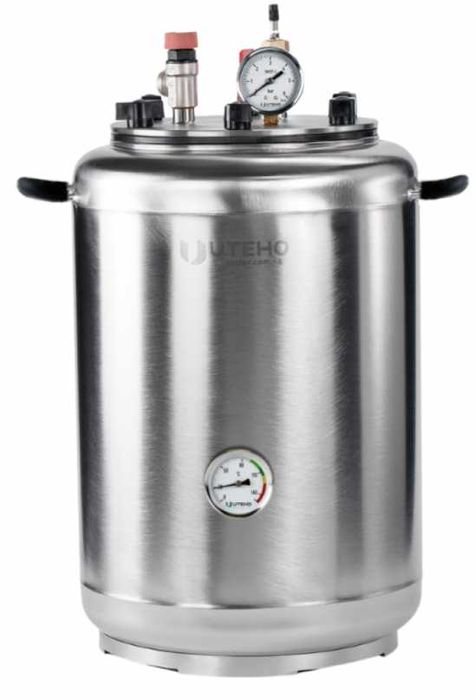 Газовий автоклав фірми УТЕХО з нержавіючої сталі на 24 банки+гарантія!