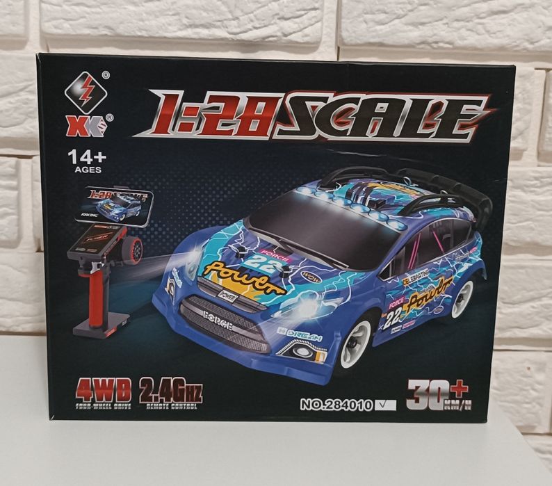 Машинка на радіоуправлінні для дрифту WLToys 284010 4WD 1:28
