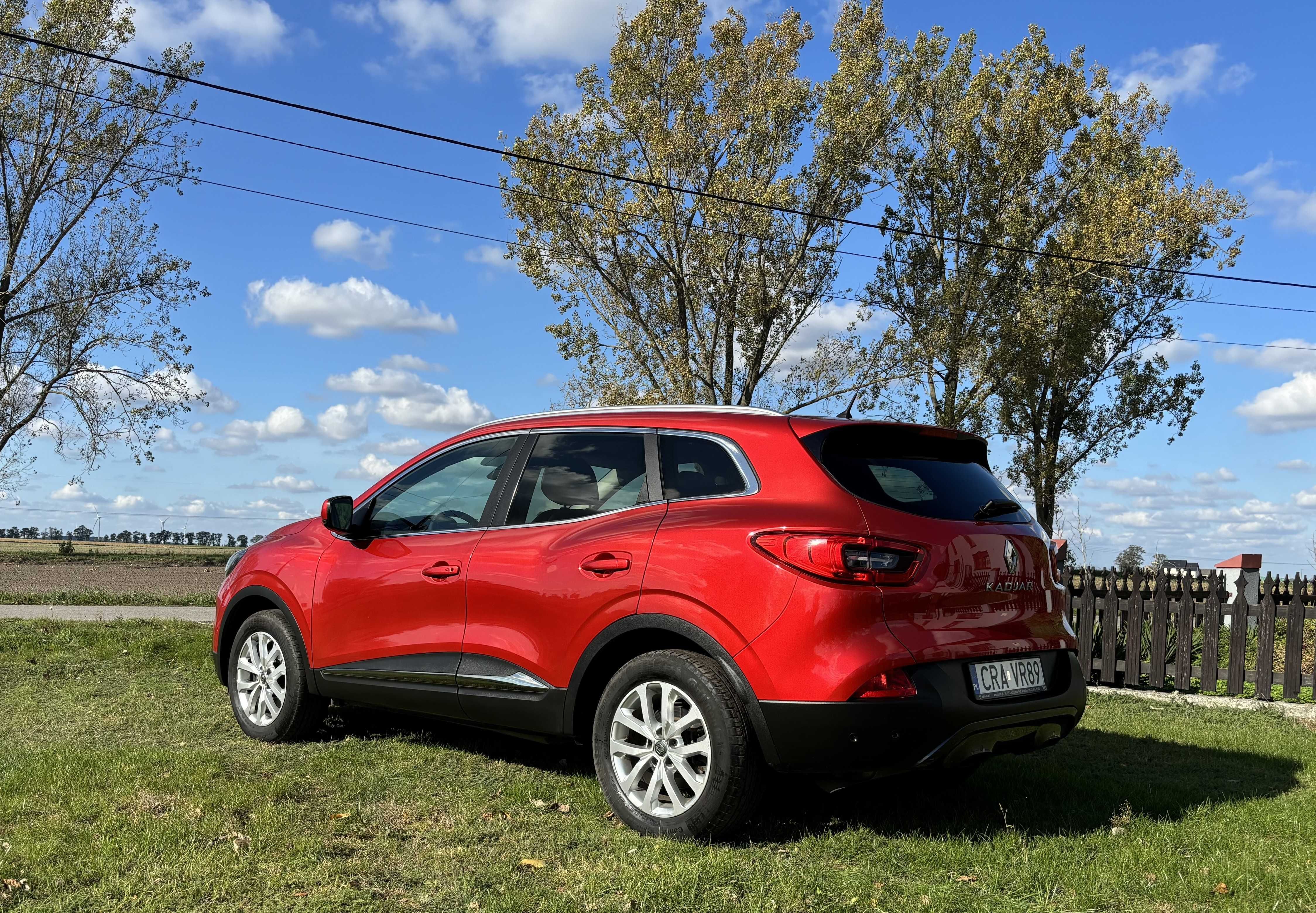 Zadbany Renault Kadjar 1.2tce 2016