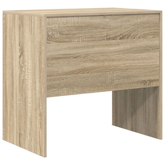 Vidaxl Biurko Sonoma Oak 80X50X76 Cm Z Drewna Inżynieryjnego