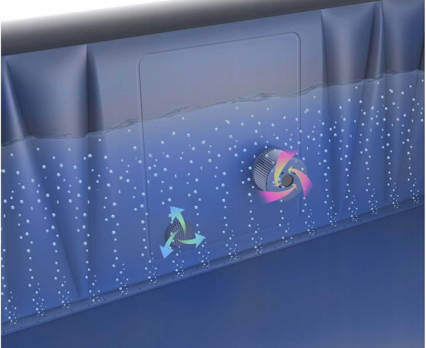 Nowe Jacuzzi Ogrodowe 4- osobowe od Mspa Model Bergen na 2025 UVC Regu