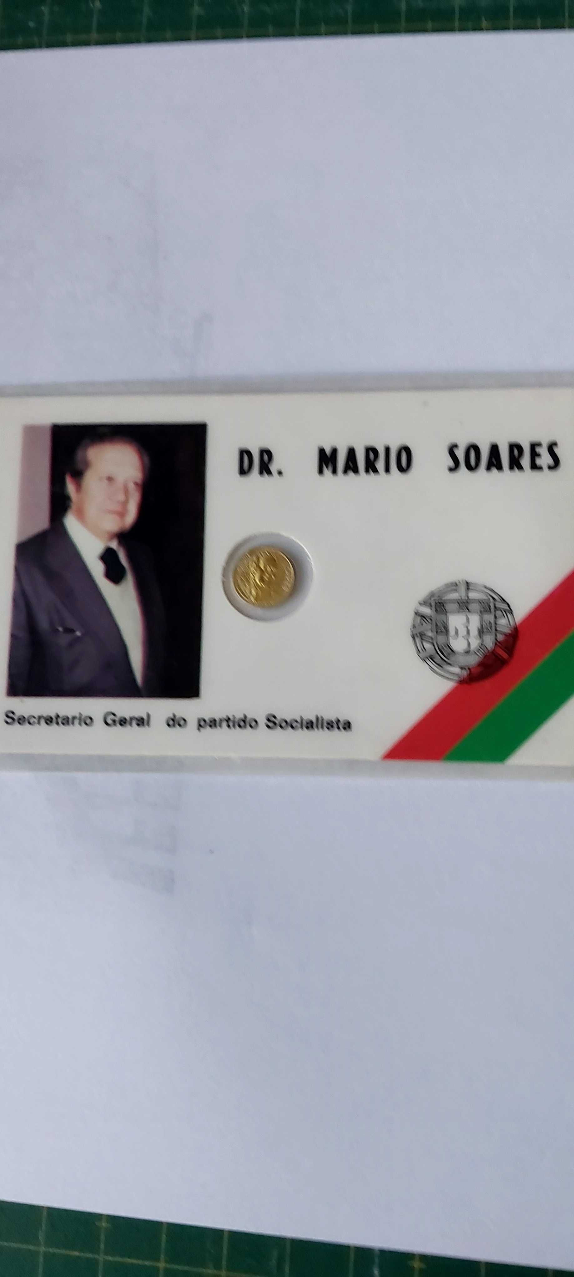 Medalha de ouro Dr Mário Soares