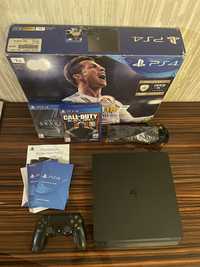 Sony PlayStation 4 Slim 1TB / PS4 slim + 1 контролер + 2 гри