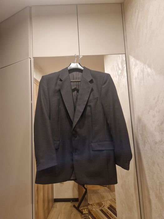 Marynarka ciemny grafit Pierre Cardin rozmiar 52