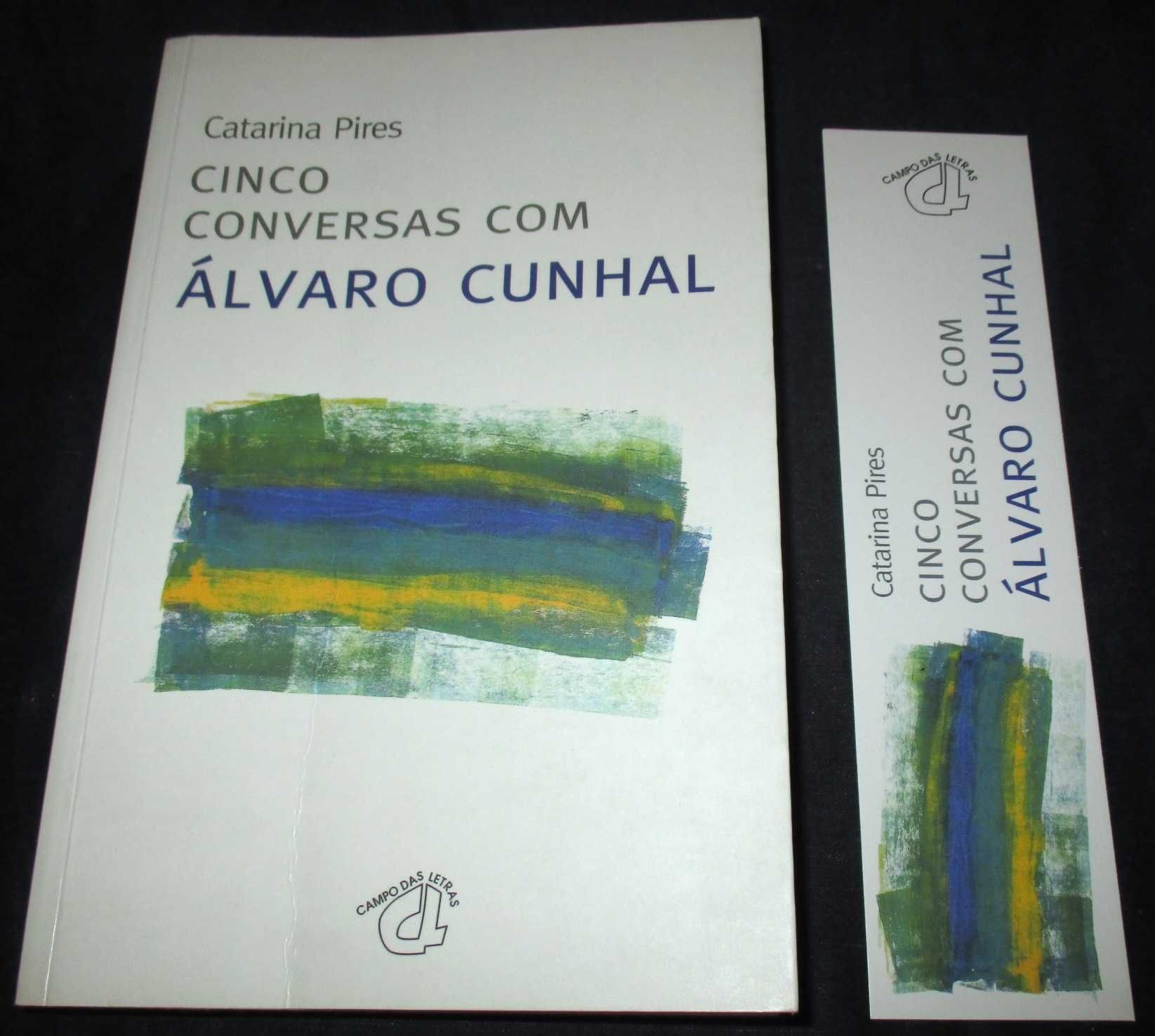 Livro Cinco conversas com Álvaro Cunhal 1ª edição