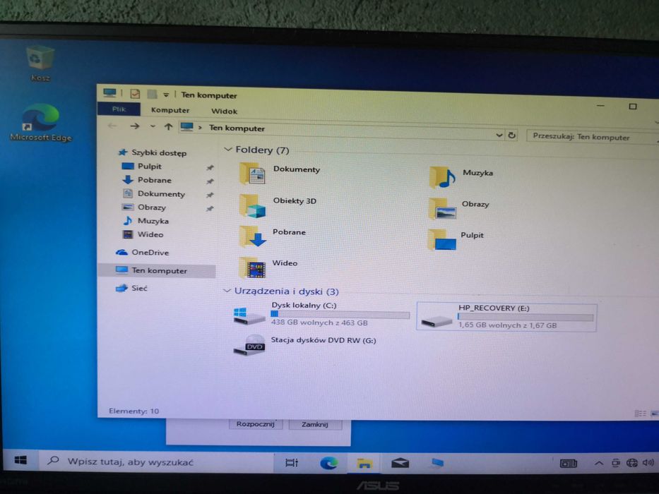 Asus P8H61-M pro, i 5. Komputer PC