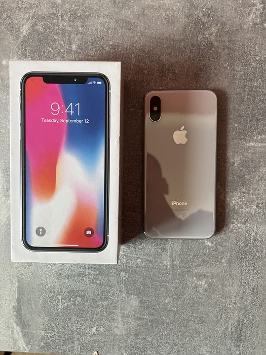 Iphone x  ios 12 (256gb)