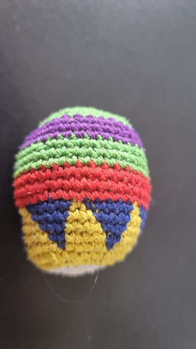 Bolas de malabarismo feitas à mão