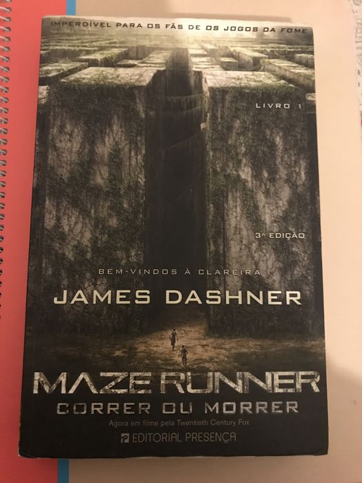 Livro- Maze Runner: Correr ou Morrer
