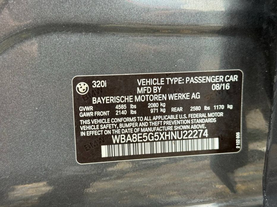 продам BMW F30 2017