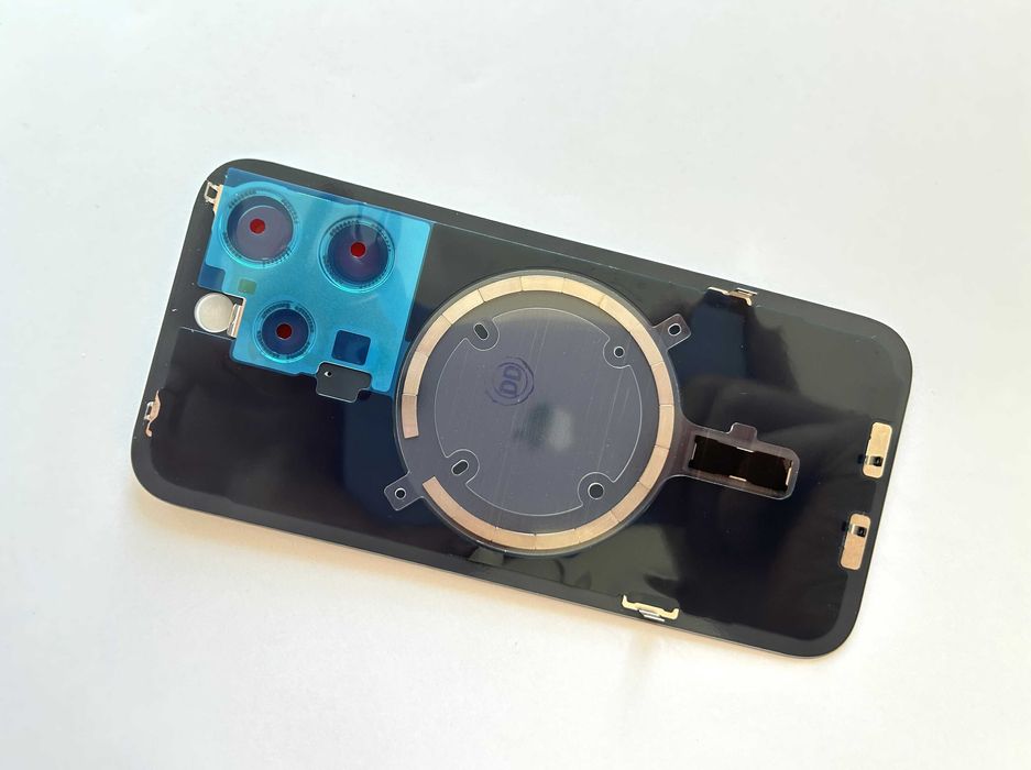 Tylna klapka/szybka iPhone 15 Pro Max  z Magnesami Niebieska Blue