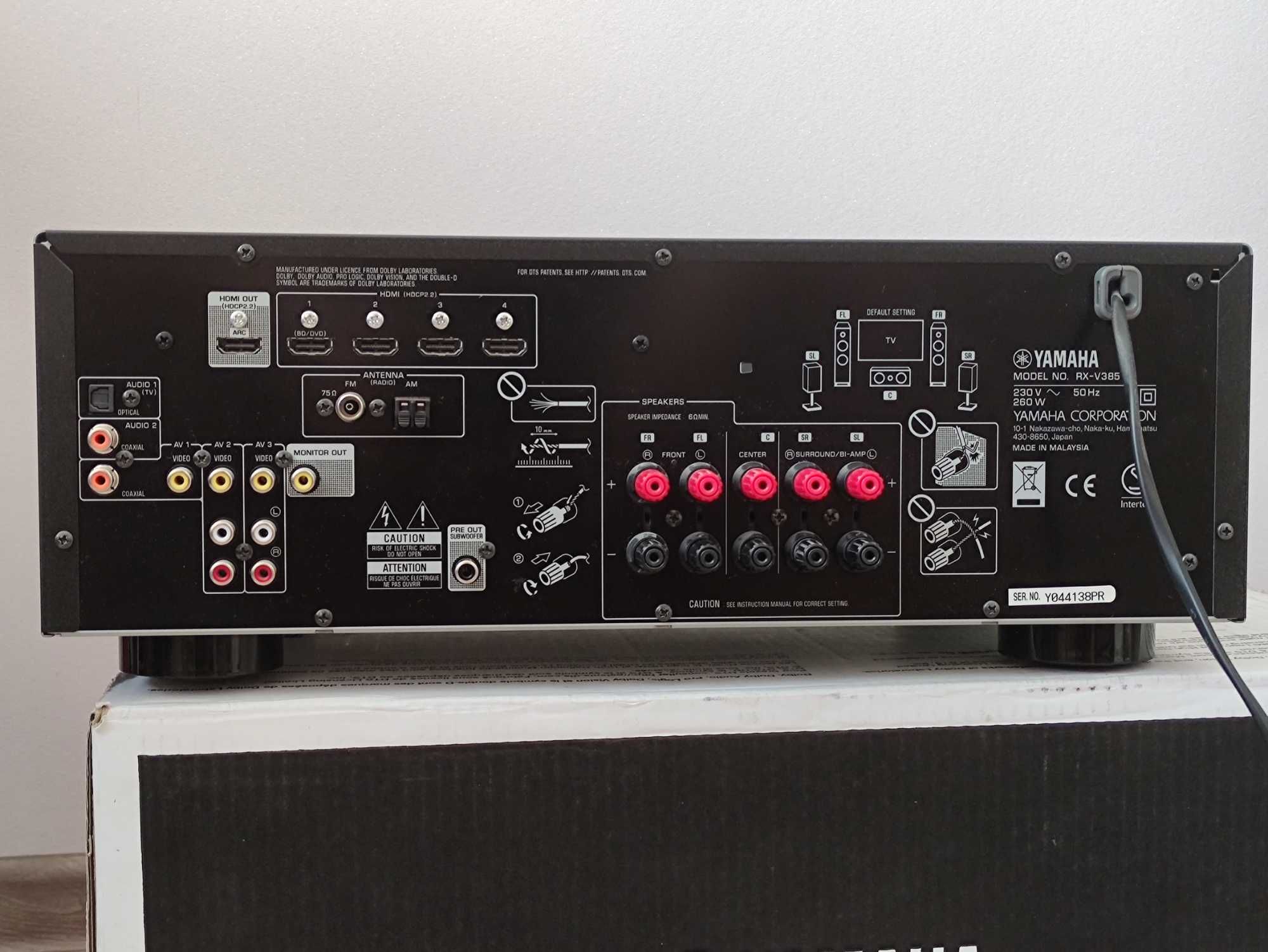 AV-ресивер Yamaha RX-V385 (5.1)