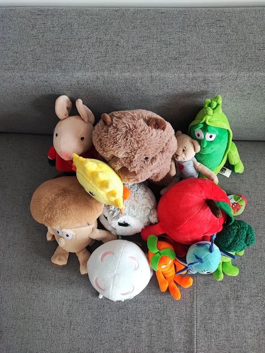 Maskotki pluszaki Biedronka