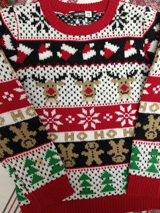 Новорічний светрик, новорічна кофта.