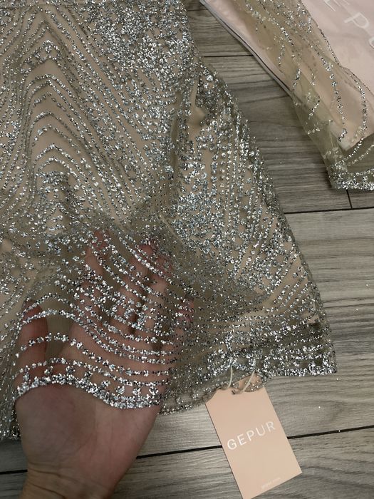 Нова неймовірна сяюча вечірня міні сукня від Gepur