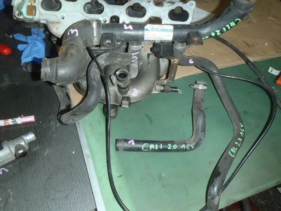 RURA WODNA MAGISTRALA wody opel calibra C20XE C20LET OPEL 90322215