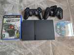Konsola PlayStation 2 PS2 z 2 padami i 2 gry