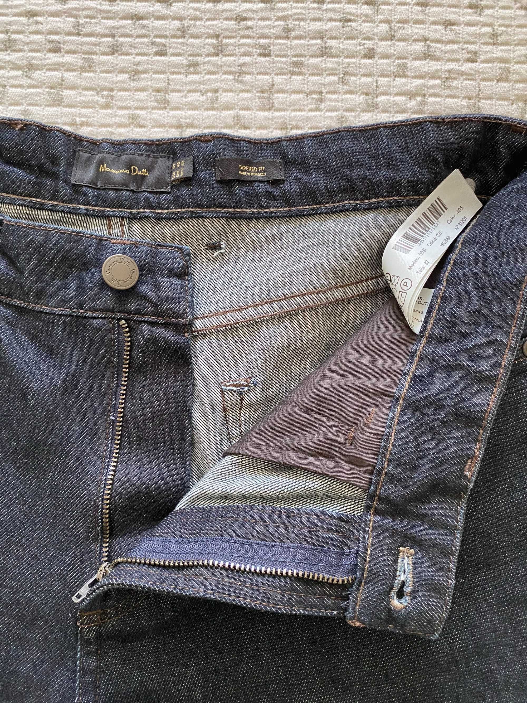 Джинси чоловічі Massimo Dutti (tapered fit), р.32