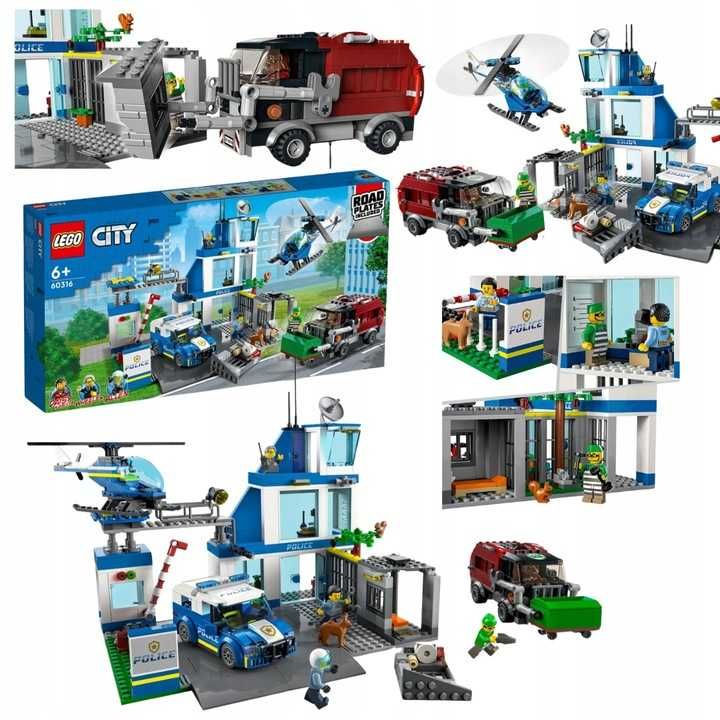 LEGO City 60316 Posterunek policji, Idealny prezent na Dzień Dziecka !