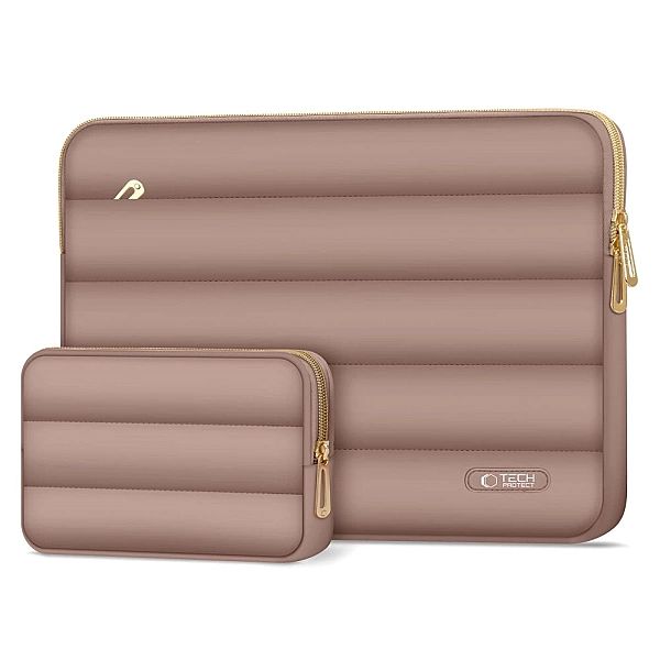 Torba na laptopa 15-16" Tech-Protect Puffy - brązowa