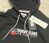 Худи Tommy Hilfiger, р. L, теплый свитер, оригинал, кофта с капюшоном