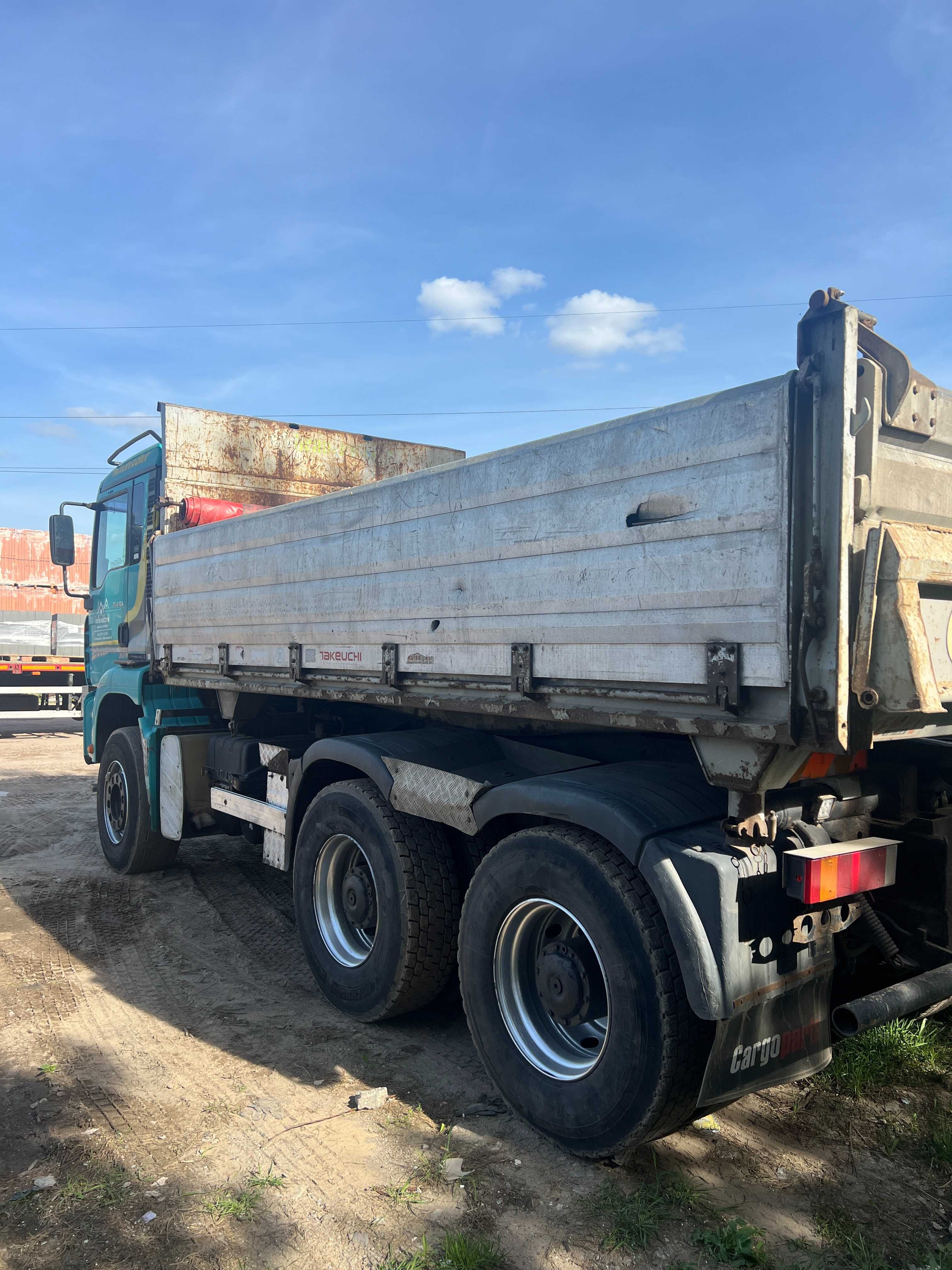 MAN TGA 26,413 MAN Wywrotka , Manual ,26,413 , KIPER 3-str. zamiana