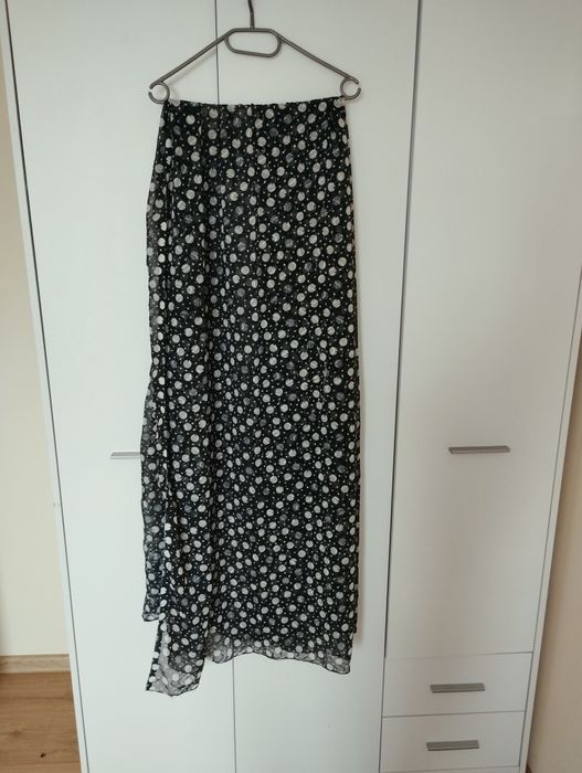 Duży szal indyjski dupatta chusta hippie boho saree muslim orient Boll