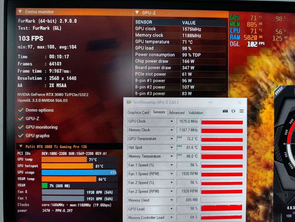 Відеокарта Palit RTX 3080Ti GameRock 12GB