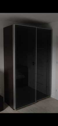 Drzwi szklane pełne do szafy Ikea Pax (2szt. 75x236)