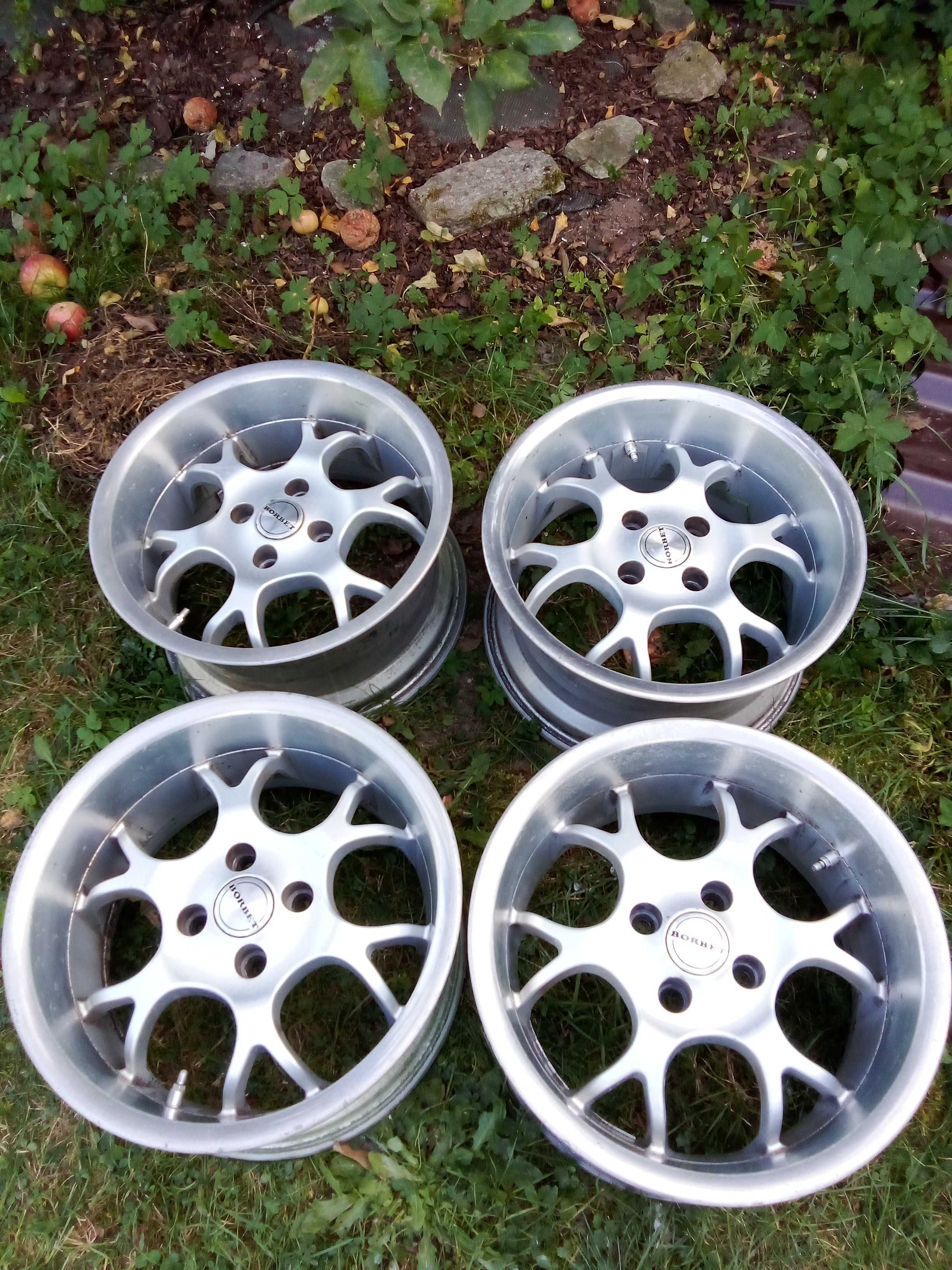 felgi alufelgi aluminiowe borbet 15 4x100 8j rant szeroki wysyłka