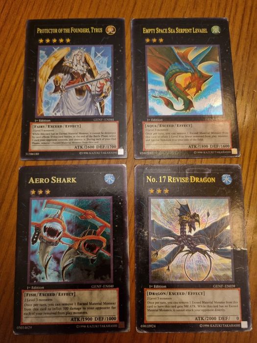 Cartas Yu-gi-oh originais