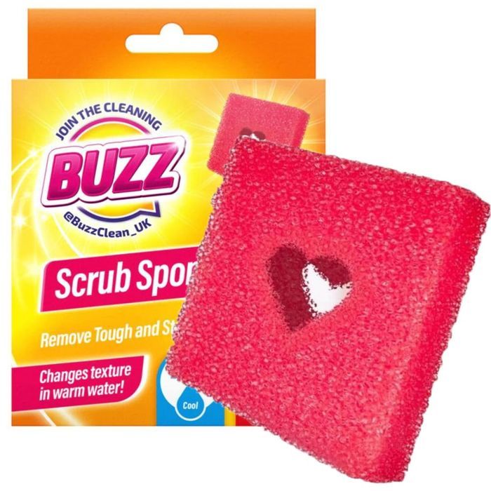 Magiczna Gąbka do Mycia Naczyń Zmywania Czyszczenia Kuchenny 2w1