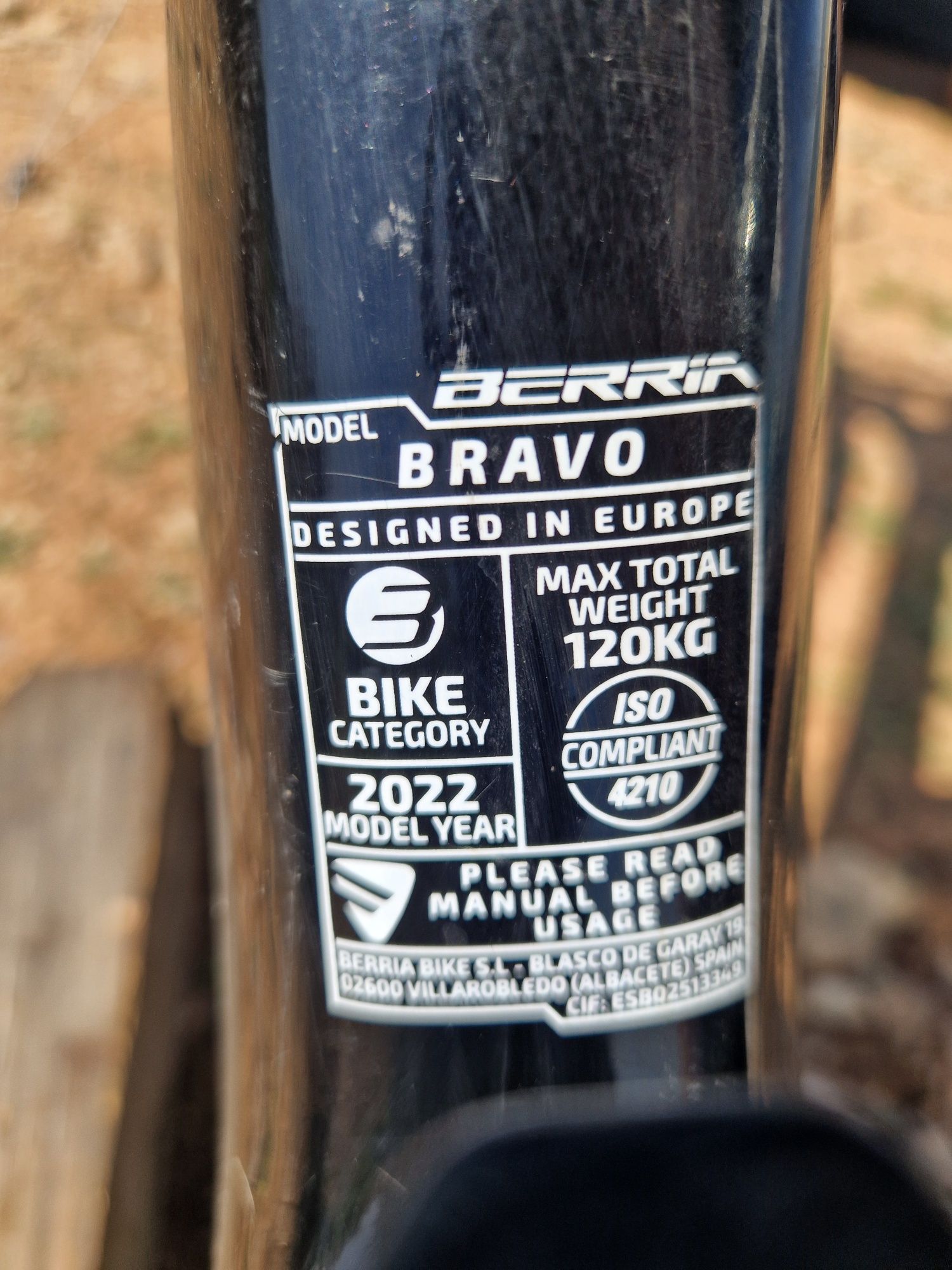 Berria bravo aro 29 M